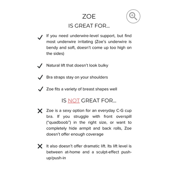 Understance Zoe Flexwire Bra Powder Pink 34H - Picture 5 of 5